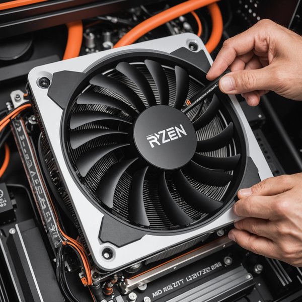 Comment installer un système de refroidissement liquide AIO sur un processeur AMD Ryzen 9?